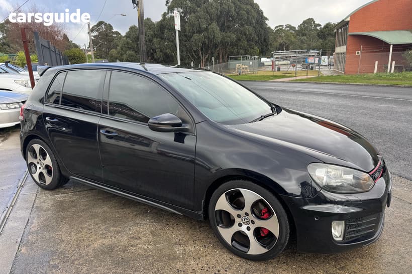 Black 2011 Volkswagen Golf Hatchback Gti
