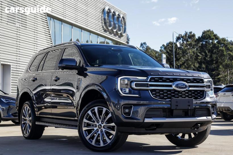 Grey 2025 Ford Everest Wagon Platinum (4Wd)