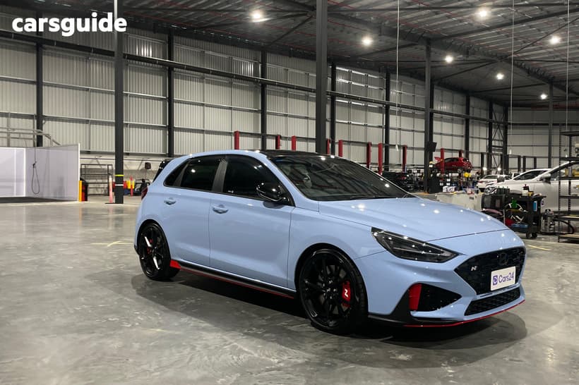 Blue 2025 Hyundai I30 Hatchback N Premium With Sunroof