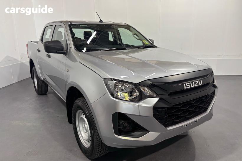 Silver 2026 Isuzu D-MAX Crew Cab Utility Sx (4X2) High-Ride