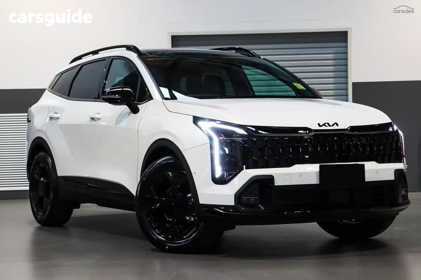 White 2026 Kia Sportage Wagon Gt-Line (Awd)