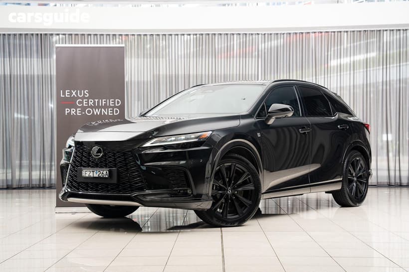 Grey 2023 Lexus RX500H Wagon F Sport Performance Hybrid