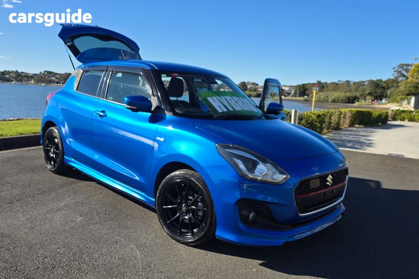Blue 2017 Suzuki Swift (hybrid) Hatchback Rs