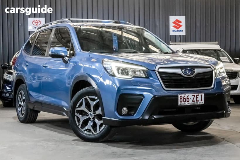Blue 2019 Subaru Forester SUV 2.5I-L (AWD)