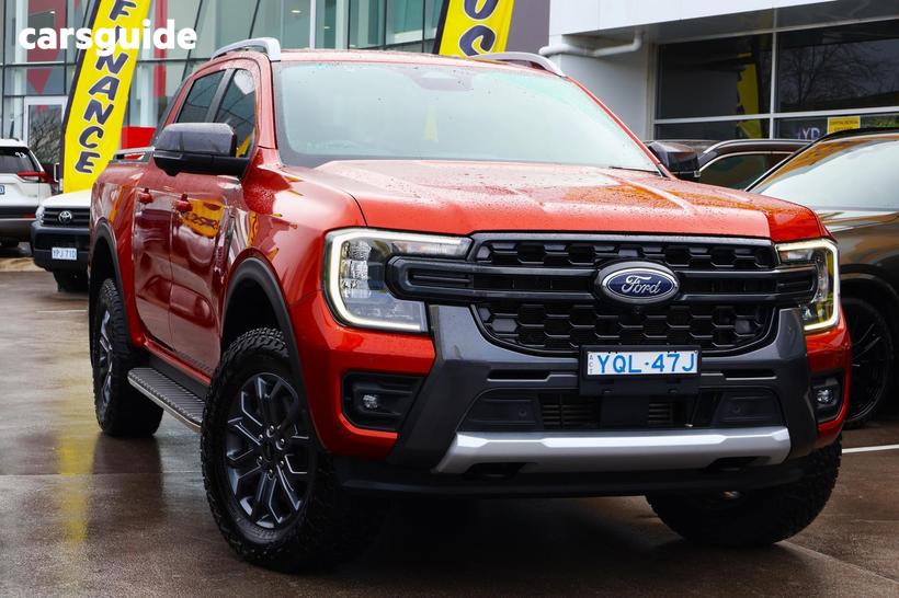 Orange 2023 Ford Ranger Double Cab Pick Up Wildtrak 3.0 (4X4)