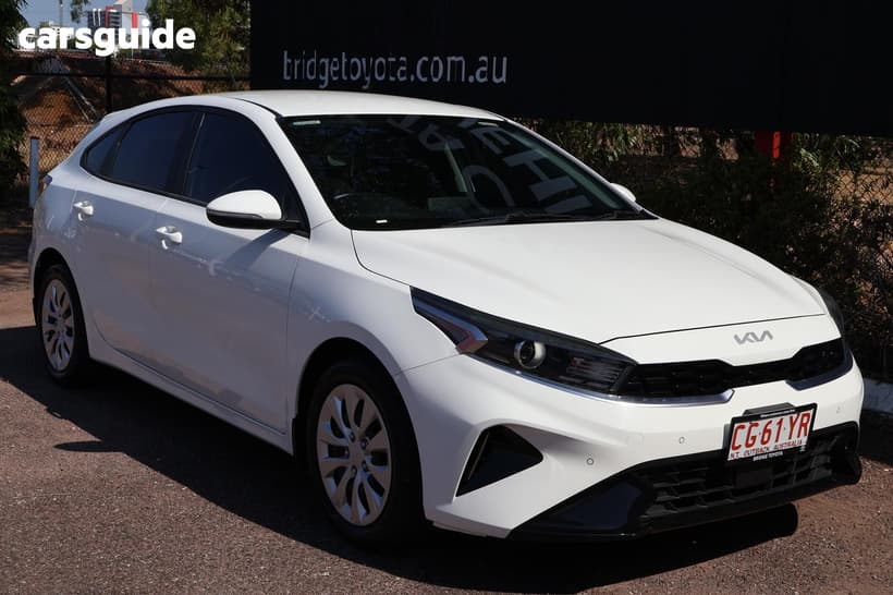 White 2021 Kia Cerato Hatchback S