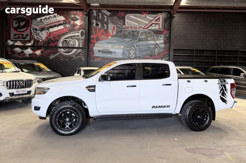 White 2018 Ford Ranger Crew Cab Pickup Xl 2.2 Hi-Rider (4X2)