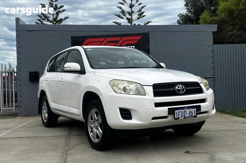 White 2013 Toyota RAV4 SUV CV (2WD) ACA38R