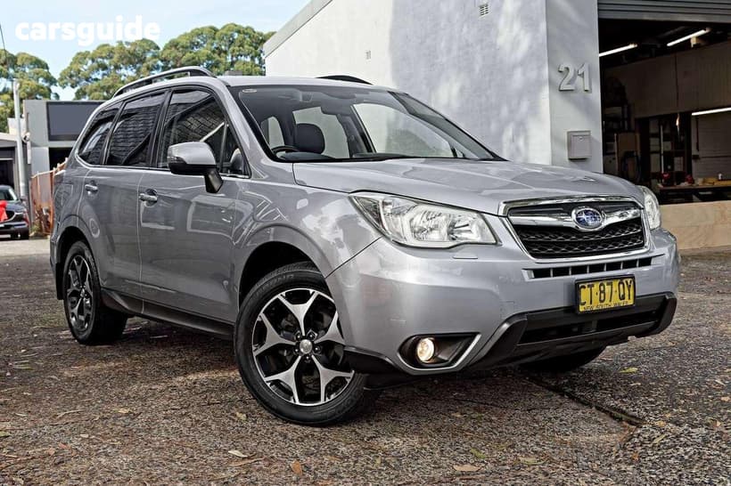 Silver 2013 Subaru Forester Wagon 2.5I-S