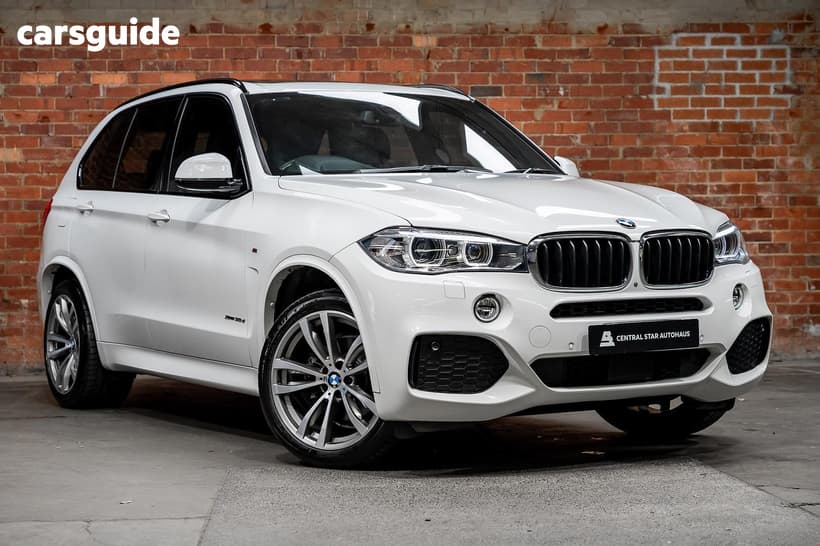 White 2017 BMW X5 Wagon Xdrive 30D