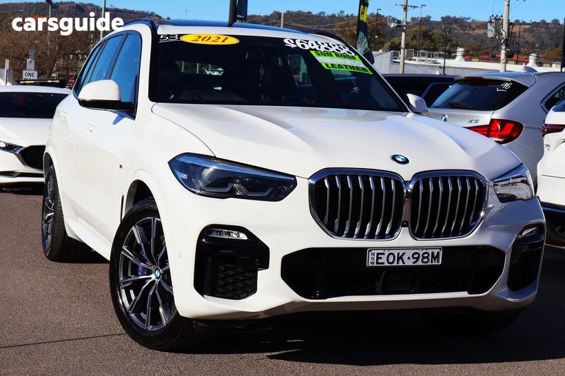 White 2021 BMW X5 Wagon Xdrive45E M Sport Phev