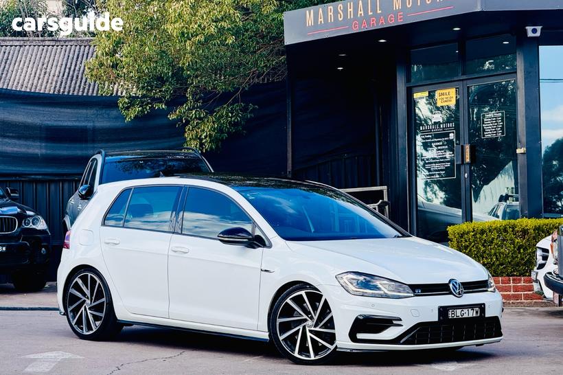 White 2018 Volkswagen Golf Hatchback R Grid Edition