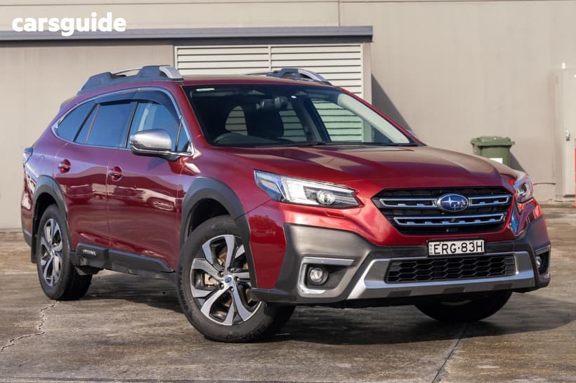 Red 2021 Subaru Outback Wagon Awd Touring