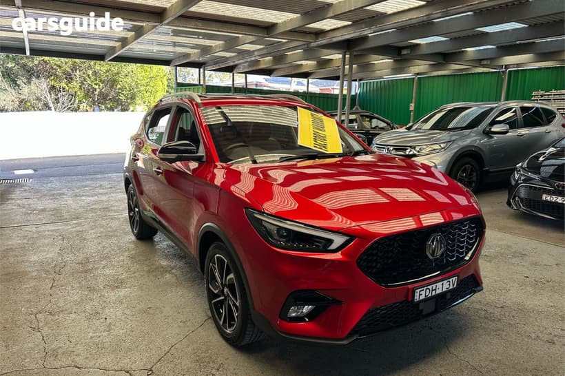 Red 2022 MG ZST Wagon Essence