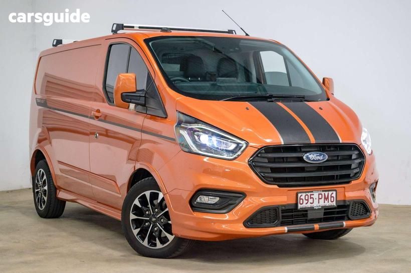 Orange 2023 Ford Transit Custom Van 320L Sport Dciv (Lwb)