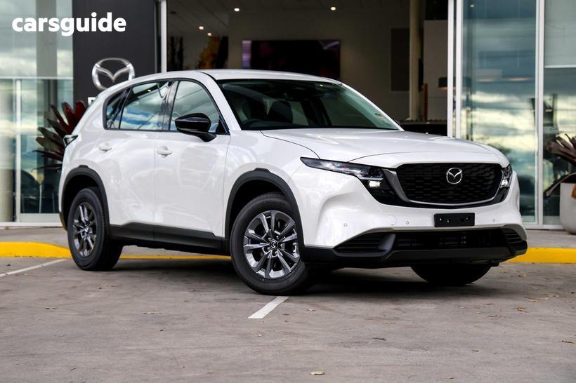 White 2026 Mazda CX-5 Wagon G25 Evolve (Awd)