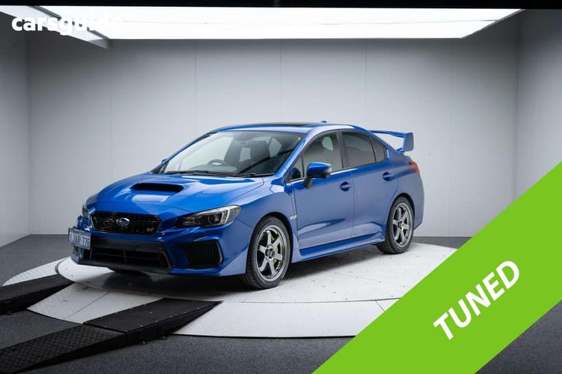 Blue 2018 Subaru WRX Sedan Sti (Awd)