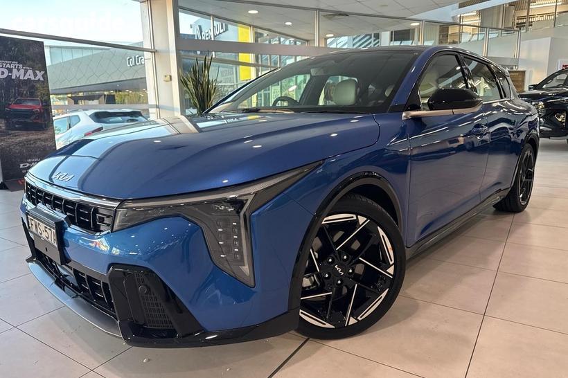Blue 2025 Kia K4 Hatchback Gt-Line