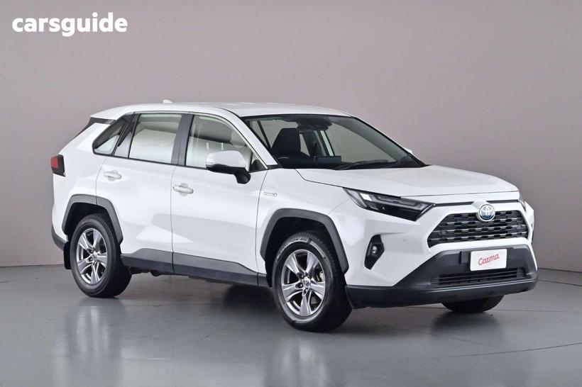 White 2022 Toyota RAV4 Wagon Gx (2Wd) Hybrid