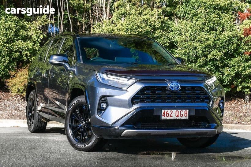 Grey 2023 Toyota RAV4 Wagon Xse (Awd) Hybrid Premium Paint