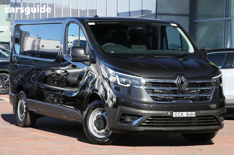 Black 2026 Renault Trafic Van L2 Lwb Premium