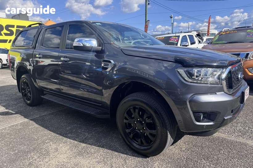 Grey 2021 Ford Ranger Double Cab Pick Up Xlt 2.0 (4X4)