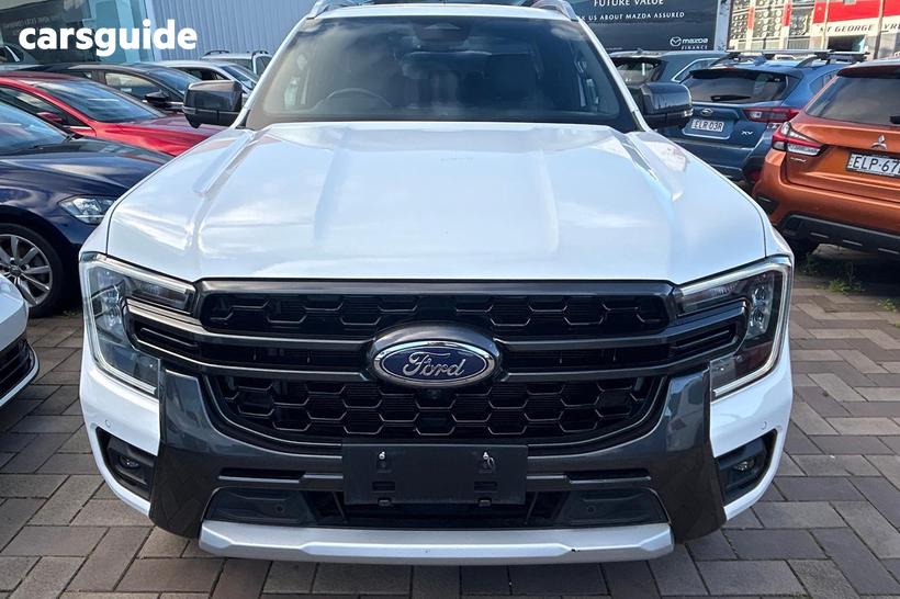 White 2024 Ford Ranger Double Cab Pick Up Wildtrak 2.0 (4X4)