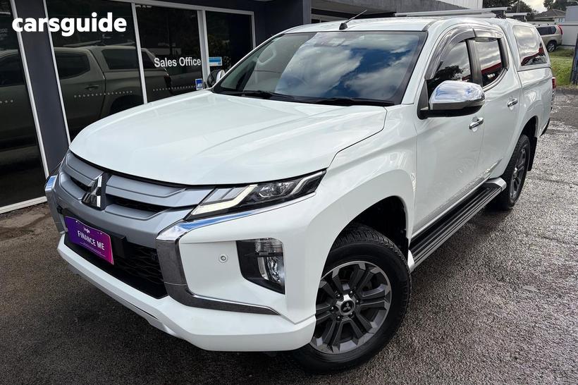 White 2021 Mitsubishi Triton Double Cab Pick Up Gls (4X4)