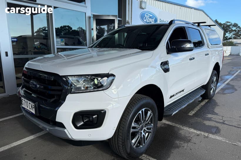 White 2022 Ford Ranger Double Cab Pick Up Wildtrak 3.2 (4X4)