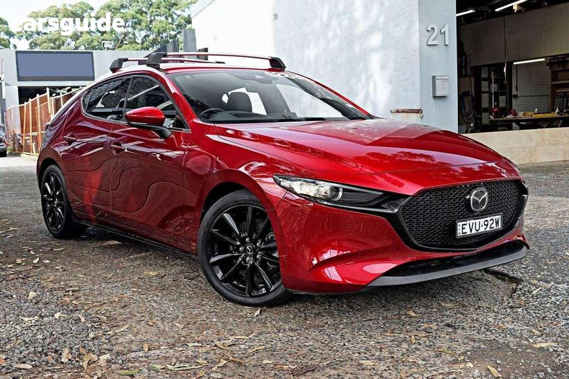 Red 2022 Mazda 3 Hatchback G25 Gt