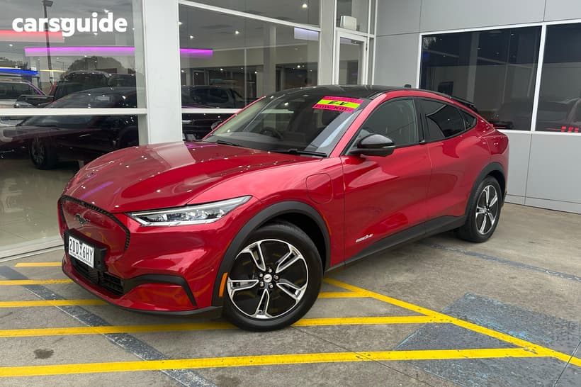 Red 2023 Ford Mustang Mach-E Wagon Select