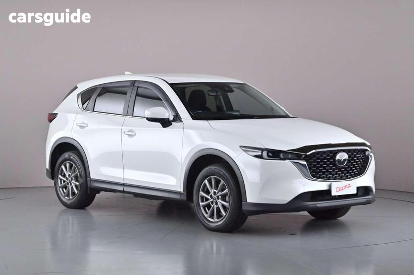 White 2022 Mazda CX-5 Wagon Maxx Sport (Fwd)