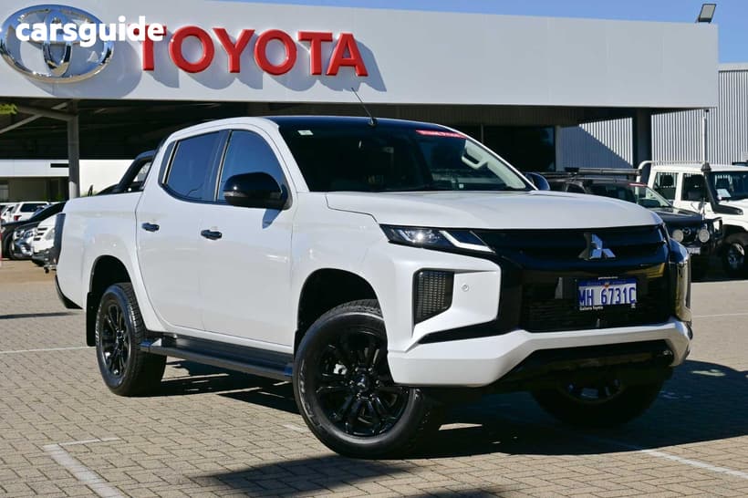 White 2022 Mitsubishi Triton Double Cab Pick Up Gsr (4X4)