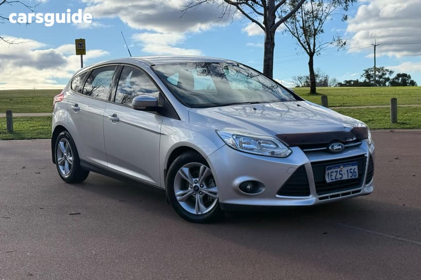 Silver 2013 Ford Focus Hatchback Trend
