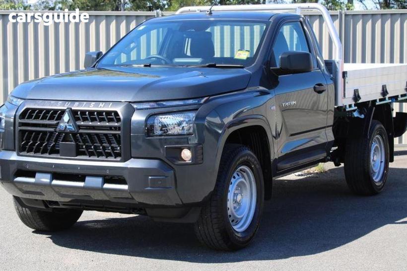 Grey 2026 Mitsubishi Triton Cab Chassis Glx (4X2)