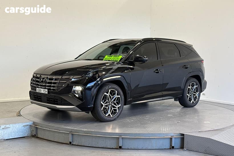 Black 2023 Hyundai Tucson Wagon Highlander (Awd) No Srf