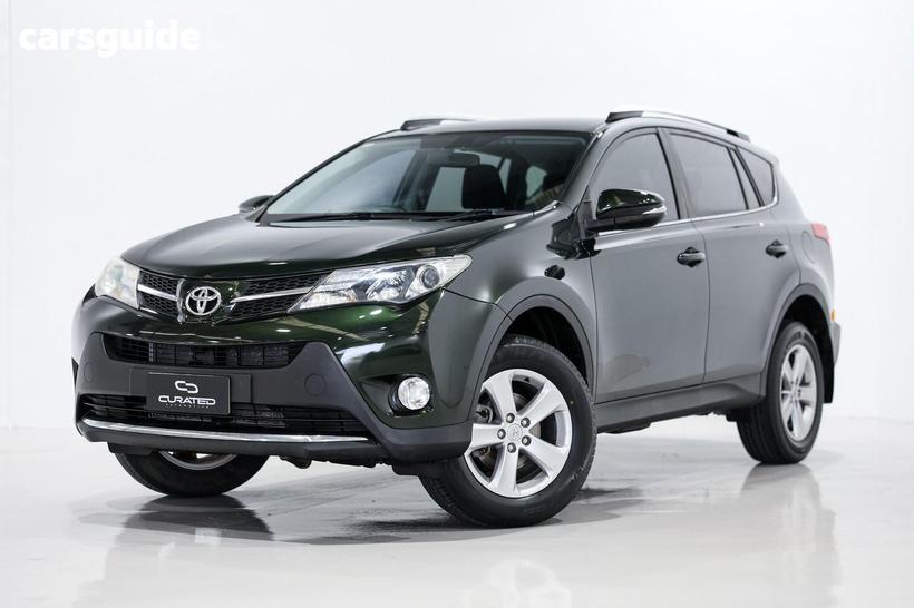 Green 2013 Toyota RAV4 Wagon Gxl (4X4)