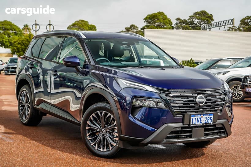 Blue 2025 Nissan X-Trail Wagon Ti (4Wd) E-Power (Hybrid)