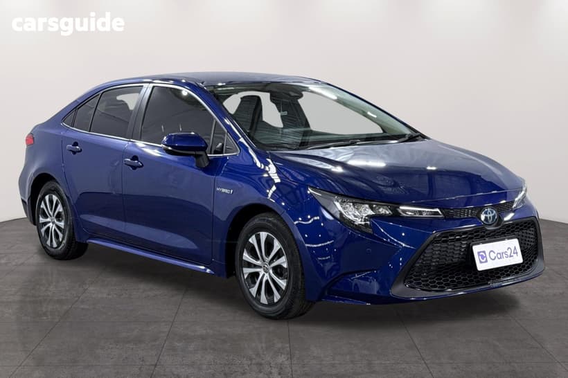 Blue 2020 Toyota Corolla Sedan Ascent Sport (Hybrid)