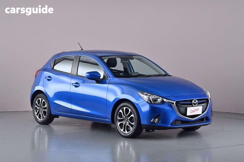 Blue 2015 Mazda 2 Hatchback Genki