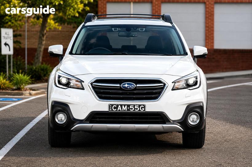White 2018 Subaru Outback Wagon 2.0D Premium