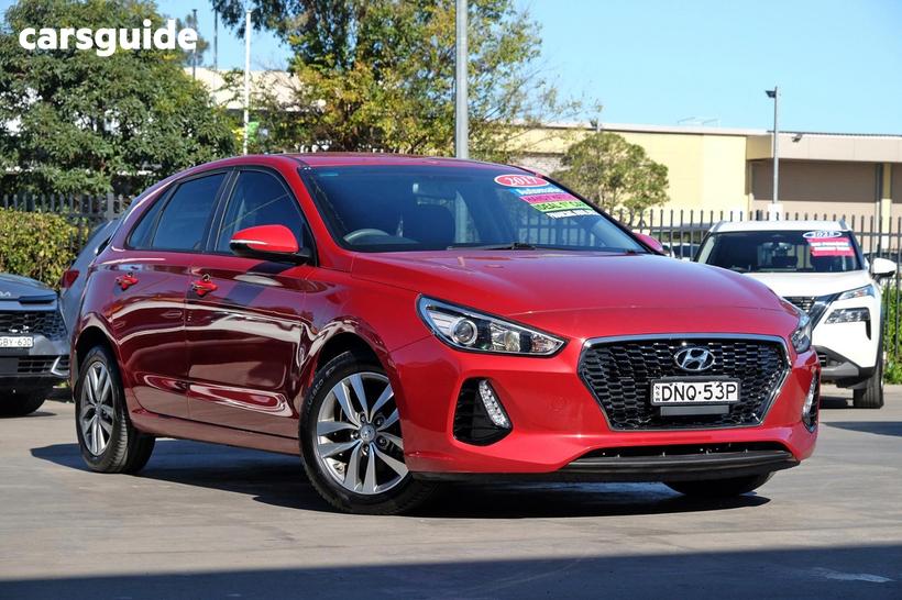 Red 2017 Hyundai I30 Hatchback Active