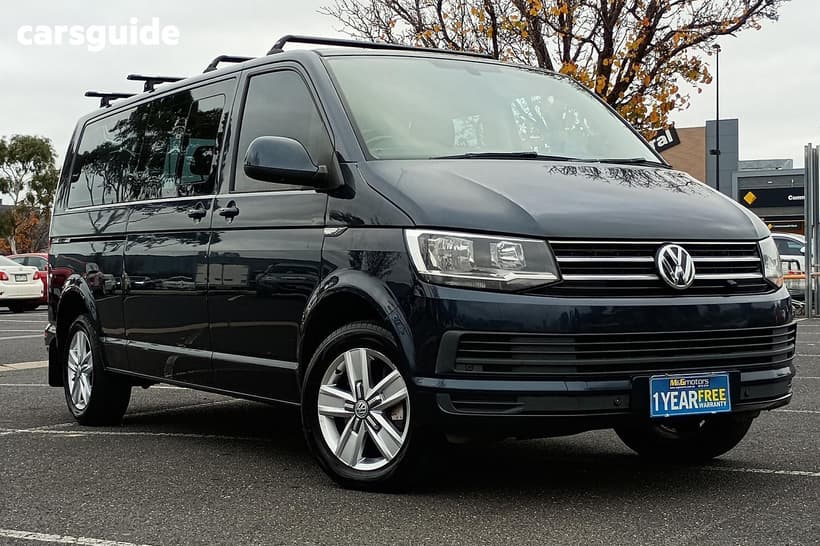 Blue 2016 Volkswagen Multivan Wagon Comfortline Tdi340 Lwb