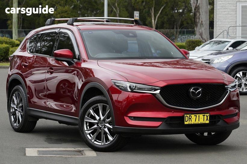 Red 2021 Mazda CX-5 Wagon Akera Turbo (Awd)