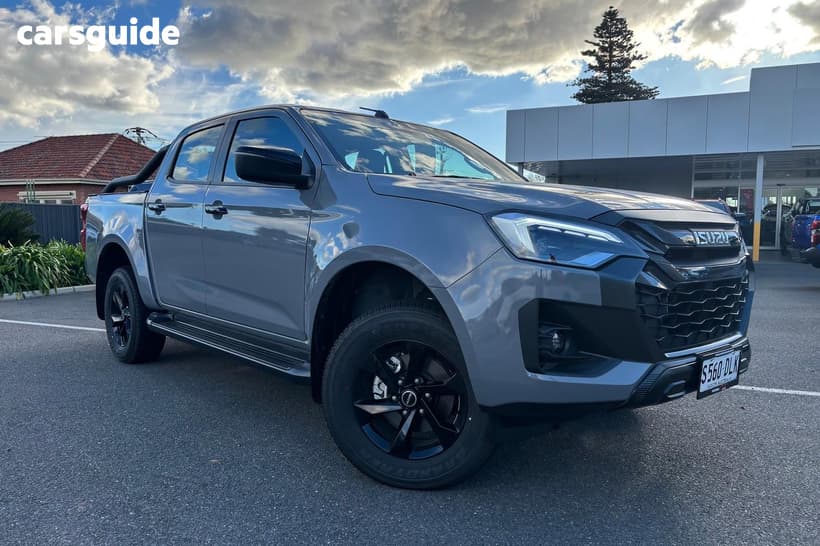 Grey 2025 Isuzu D-MAX Crew Cab Utility X-Rider (4X4)