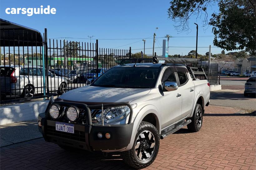 Silver 2016 Mitsubishi Triton Dual Cab Utility Exceed (4X4)