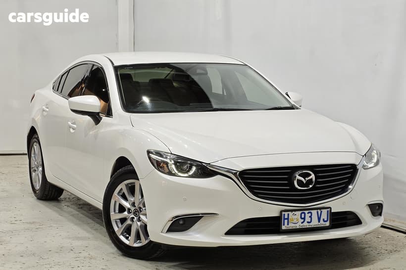 White 2018 Mazda 6 Sedan Touring