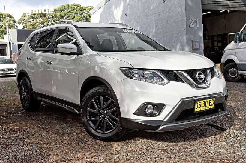 White 2016 Nissan X-Trail Wagon St-L N-Sport Se Black (Fwd)
