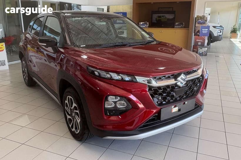 Red 2026 Suzuki Fronx SUV