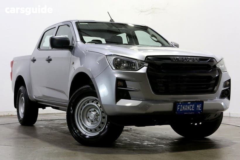Silver 2024 Isuzu D-MAX Cab Chassis Sx (4X4)